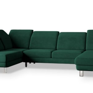 NAROŻNIK TERAMO z funkcją spania Zielony 282490 NAROŻNIK TERAMO z funkcją spania Zielony 282490