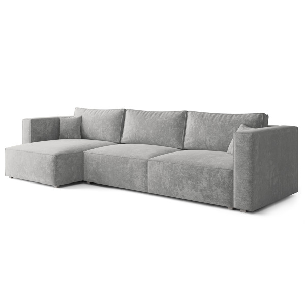 Narożnik TOLMO LM z funkcją spania Jasznoszary 994037