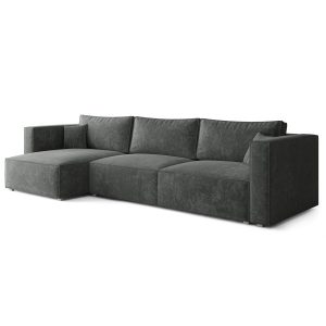 Narożnik TOLMO LM z funkcją spania Szary 993986 Narożnik TOLMO LM z funkcją spania Szary 993986