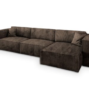 NAROŻNIK TOLMO P z funkcją spania Brązowy 650212 NAROŻNIK TOLMO P z funkcją spania Brązowy 650212