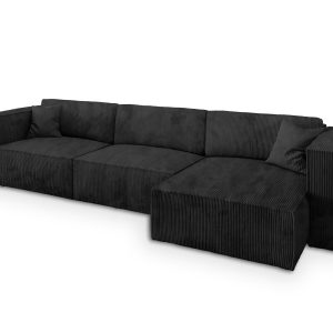 NAROŻNIK TOLMO P z funkcją spania Czarny 650028 NAROŻNIK TOLMO P z funkcją spania Czarny 650028