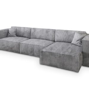 NAROŻNIK TOLMO P z funkcją spania Szary 650247 NAROŻNIK TOLMO P z funkcją spania Szary 650247