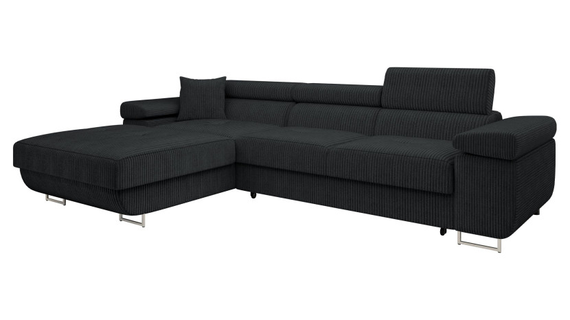 Narożnik Torezio Mini Sztruks, Strona: Lewa 180007