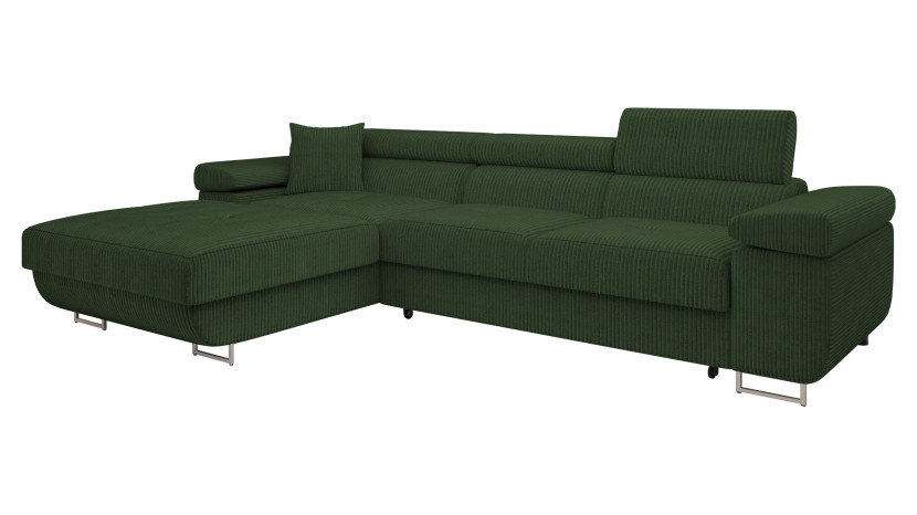 Narożnik Torezio Mini Sztruks, Strona: Lewa 180015