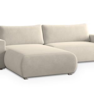 NAROŻNIK TURIN M z funkcją spania ecru 234550