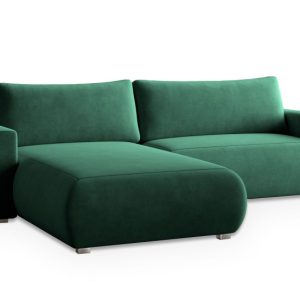 NAROŻNIK TURIN M z funkcją spania Zielony 234587