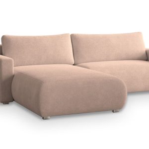 NAROŻNIK TURIN N z funkcją spania Różowy 234548 NAROŻNIK TURIN N z funkcją spania Różowy 234548