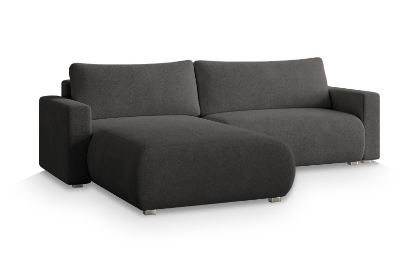 NAROŻNIK TURIN N z funkcją spania Szary 234584