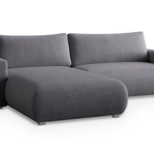 NAROŻNIK TURIN P z funkcją spania Szary 234558 NAROŻNIK TURIN P z funkcją spania Szary 234558