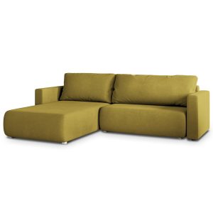 Narożnik TURIN z funkcją spania Żółty 936402 Narożnik TURIN z funkcją spania Żółty 936402