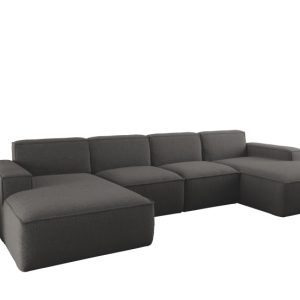Narożnik U-kształtny Siena Tkanina Artico Antracyt 725438 Narożnik U-kształtny Siena Tkanina Artico Antracyt 725438