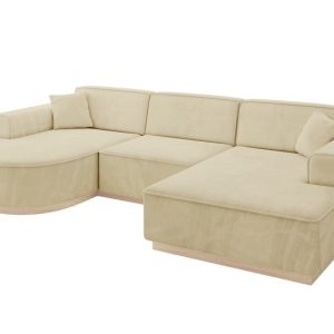 Narożnik uniwersalny bez funkcji spania ARRIO-U1 303x171x83 cm Beżowy 815150 Narożnik uniwersalny bez funkcji spania ARRIO-U1 303x171x83 cm Beżowy 815150