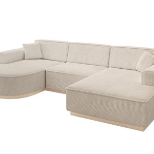 Narożnik uniwersalny bez funkcji spania ARRIO-U1 303x171x83 cm Beżowy 815207