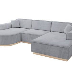 Narożnik uniwersalny bez funkcji spania ARRIO-U1 303x171x83 cm Szary 815160