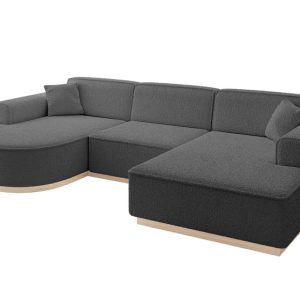 Narożnik uniwersalny bez funkcji spania ARRIO-U1 303x171x83 cm Szary 815248