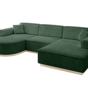 Narożnik uniwersalny bez funkcji spania ARRIO-U1 303x171x83 cm Zielony 815239