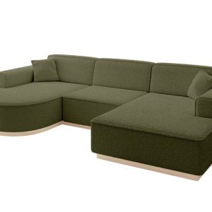 Narożnik uniwersalny bez funkcji spania ARRIO-U1 303x171x83 cm Zielony 815245