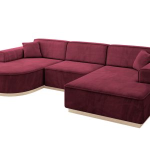 Narożnik uniwersalny bez funkcji spania ARRIO-U1 303x171x83 cm Zielony 814986