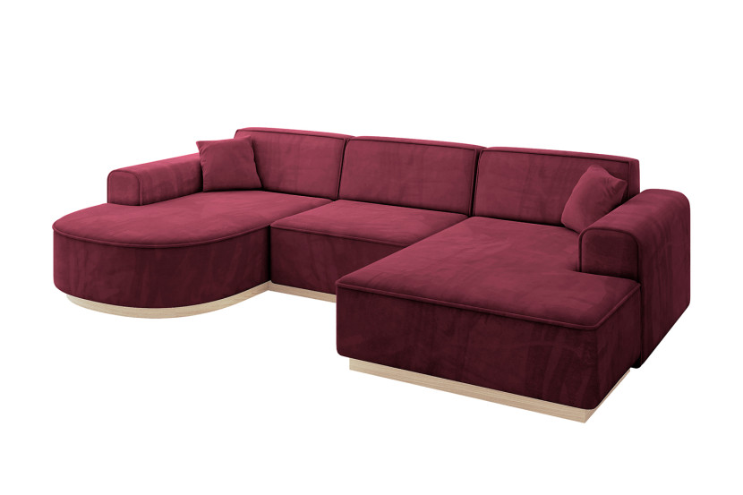 Narożnik uniwersalny bez funkcji spania ARRIO-U1 303x171x83 cm Zielony 814986