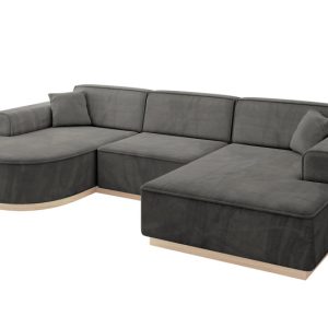 Narożnik uniwersalny bez funkcji spania ARRIO-U1 303x171x83cm Ciemnoszary 815019