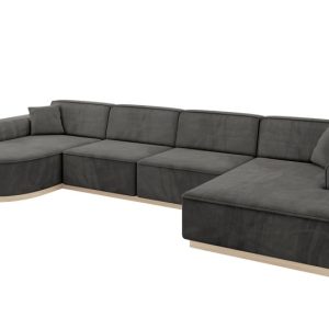 Narożnik uniwersalny bez funkcji spania ARRIO-U2 388x171x83cm Ciemnoszary 815237 Narożnik uniwersalny bez funkcji spania ARRIO-U2 388x171x83cm Ciemnoszary 815237