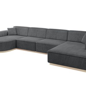 Narożnik uniwersalny bez funkcji spania ARRIO-U2 388x171x83cm Ciemnoszary 814999 Narożnik uniwersalny bez funkcji spania ARRIO-U2 388x171x83cm Ciemnoszary 814999