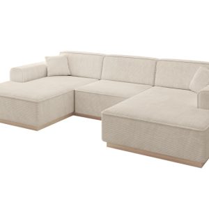 Narożnik uniwersalny bez funkcji spania IREA-U1 301x165x80 Beżowy 753349 Narożnik uniwersalny bez funkcji spania IREA-U1 301x165x80 Beżowy 753349