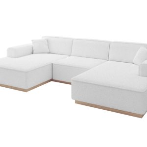 Narożnik uniwersalny bez funkcji spania IREA-U1 301x165x80 Biały 753480 Narożnik uniwersalny bez funkcji spania IREA-U1 301x165x80 Biały 753480