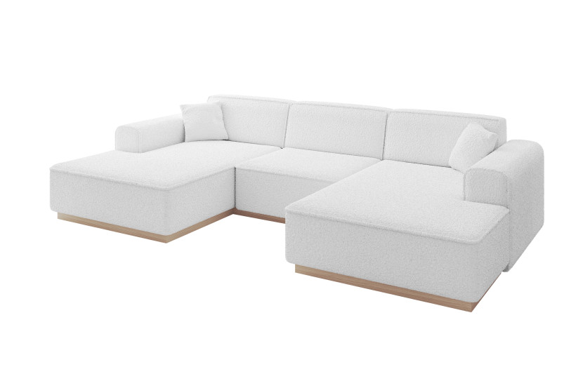 Narożnik uniwersalny bez funkcji spania IREA-U1 301x165x80 Biały 753480