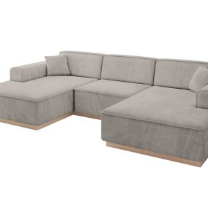 Narożnik uniwersalny bez funkcji spania IREA-U1 301x165x80 Brązowy 807627 Narożnik uniwersalny bez funkcji spania IREA-U1 301x165x80 Brązowy 807627