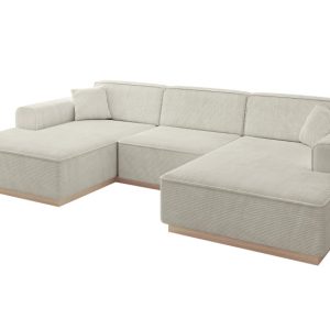 Narożnik uniwersalny bez funkcji spania IREA-U1 301x165x80 Kremowy 753405