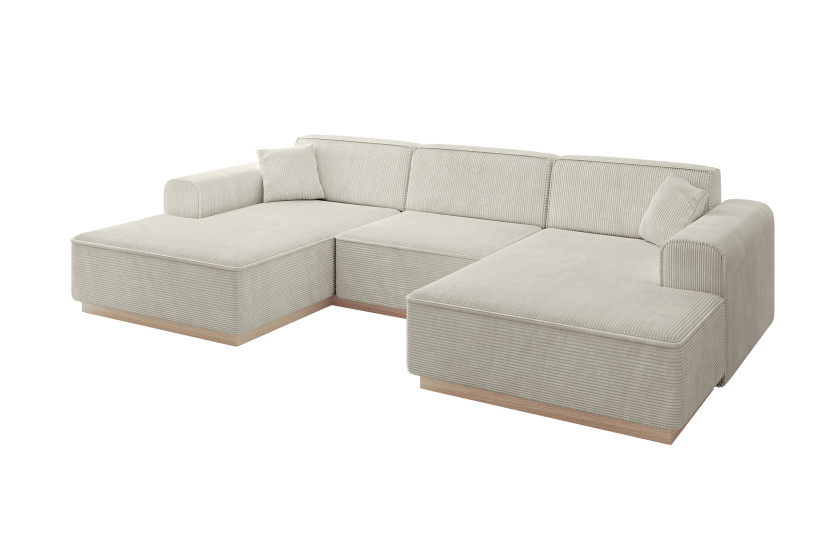 Narożnik uniwersalny bez funkcji spania IREA-U1 301x165x80 Kremowy 753405
