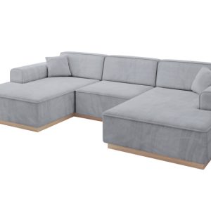 Narożnik uniwersalny bez funkcji spania IREA-U1 301x165x80 Szary 753421