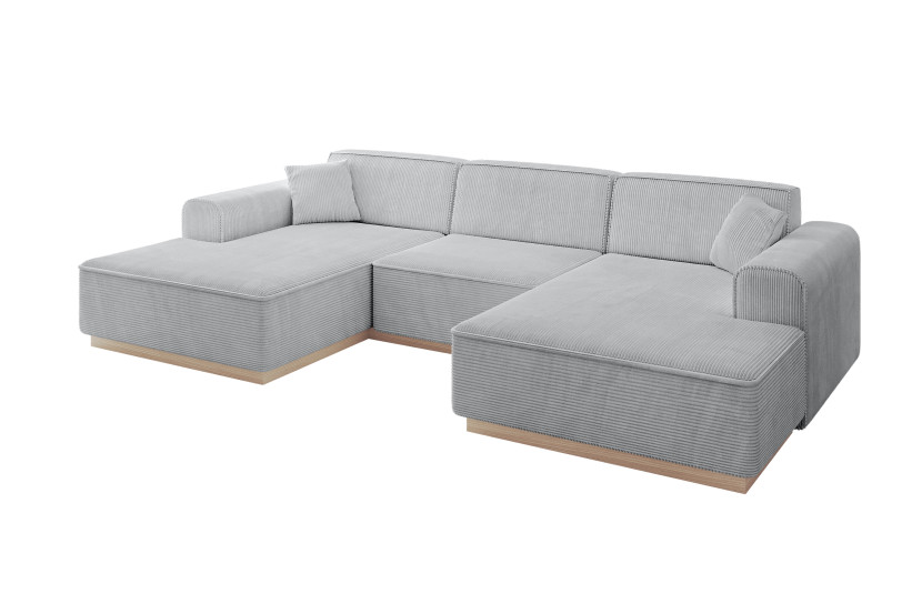 Narożnik uniwersalny bez funkcji spania IREA-U1 301x165x80 Szary 753382