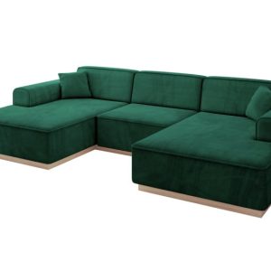 Narożnik uniwersalny bez funkcji spania IREA-U1 301x165x80 Zielony 753473