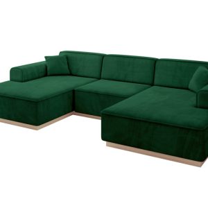 Narożnik uniwersalny bez funkcji spania IREA-U1 301x165x80 Zielony 807804