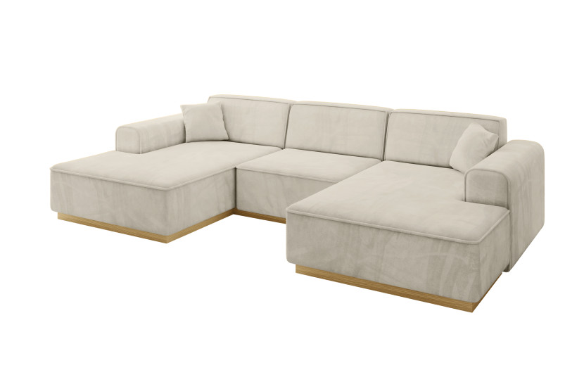 Narożnik uniwersalny bez funkcji spania IREA-U1-v2 301x165x80 Beżowy 807775