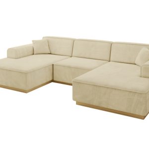 Narożnik uniwersalny bez funkcji spania IREA-U1-v2 301x165x80 Beżowy 755515 Narożnik uniwersalny bez funkcji spania IREA-U1-v2 301x165x80 Beżowy 755515