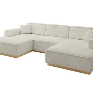 Narożnik uniwersalny bez funkcji spania IREA-U1-v2 301x165x80 Kremowy 755603 Narożnik uniwersalny bez funkcji spania IREA-U1-v2 301x165x80 Kremowy 755603