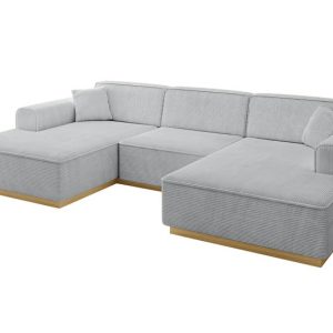 Narożnik uniwersalny bez funkcji spania IREA-U1-v2 301x165x80 Szary 755527 Narożnik uniwersalny bez funkcji spania IREA-U1-v2 301x165x80 Szary 755527