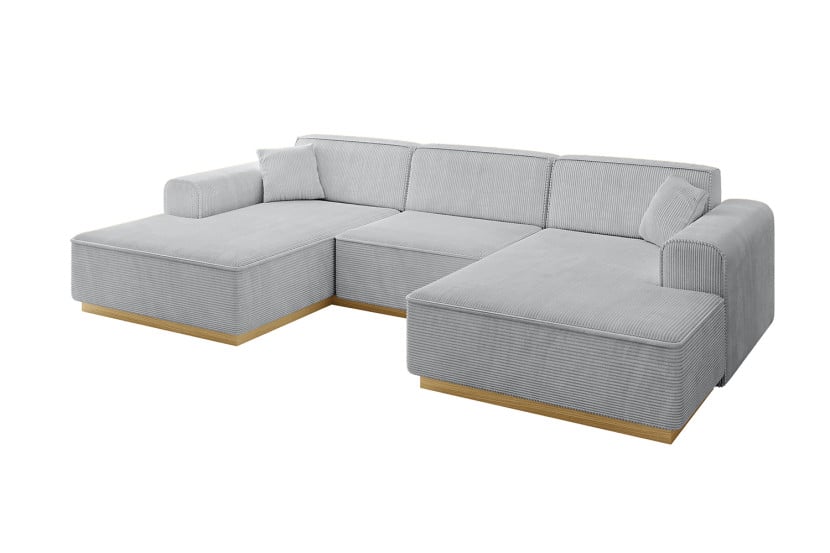 Narożnik uniwersalny bez funkcji spania IREA-U1-v2 301x165x80 Szary 755527