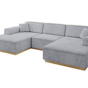 Narożnik uniwersalny bez funkcji spania IREA-U1-v2 301x165x80 Szary 755520 Narożnik uniwersalny bez funkcji spania IREA-U1-v2 301x165x80 Szary 755520