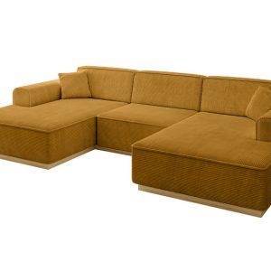 Narożnik uniwersalny bez funkcji spania IREA-U1-v2 301x165x80 Żółty 755501 Narożnik uniwersalny bez funkcji spania IREA-U1-v2 301x165x80 Żółty 755501