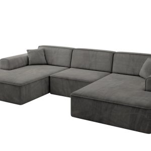 Narożnik uniwersalny bez funkcji spania IREA-U1-v3 301x165x77 Ciemnoszary 775582