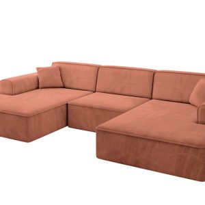 Narożnik uniwersalny bez funkcji spania IREA-U1-v3 301x165x77 Morelowy 775510