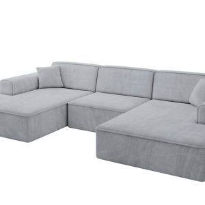 Narożnik uniwersalny bez funkcji spania IREA-U1-v3 301x165x77 Szary 775570
