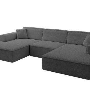 Narożnik uniwersalny bez funkcji spania IREA-U1-v3 301x165x77 Szary 775571