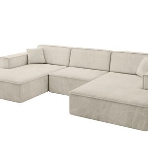 Narożnik uniwersalny bez funkcji spania IREA-U1-v4 301x165x77 Beżowy 807550 Narożnik uniwersalny bez funkcji spania IREA-U1-v4 301x165x77 Beżowy 807550