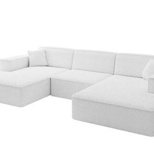 Narożnik uniwersalny bez funkcji spania IREA-U1-v4 301x165x77 Biały 775222 Narożnik uniwersalny bez funkcji spania IREA-U1-v4 301x165x77 Biały 775222