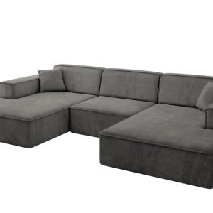 Narożnik uniwersalny bez funkcji spania IREA-U1-v4 301x165x77 Ciemnoszary 775248 Narożnik uniwersalny bez funkcji spania IREA-U1-v4 301x165x77 Ciemnoszary 775248